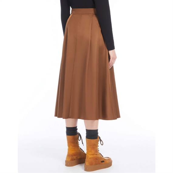 Weekend Max Mara Tema Nederdel, Tobacco